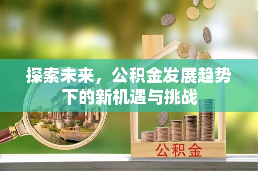 烈屿探索未来，公积金发展趋势下的新机遇与挑战
